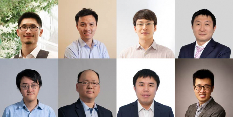 (upper row) Dr Peng Yifan Evan, Dr Xiang Chao, Dr Yang Yuxiang and Dr Yuan Shuofeng
(lower row) Dr Chan Kei Yuen, Dr Huang Zhongxing, Dr Luo Xin and Dr Wang Peng